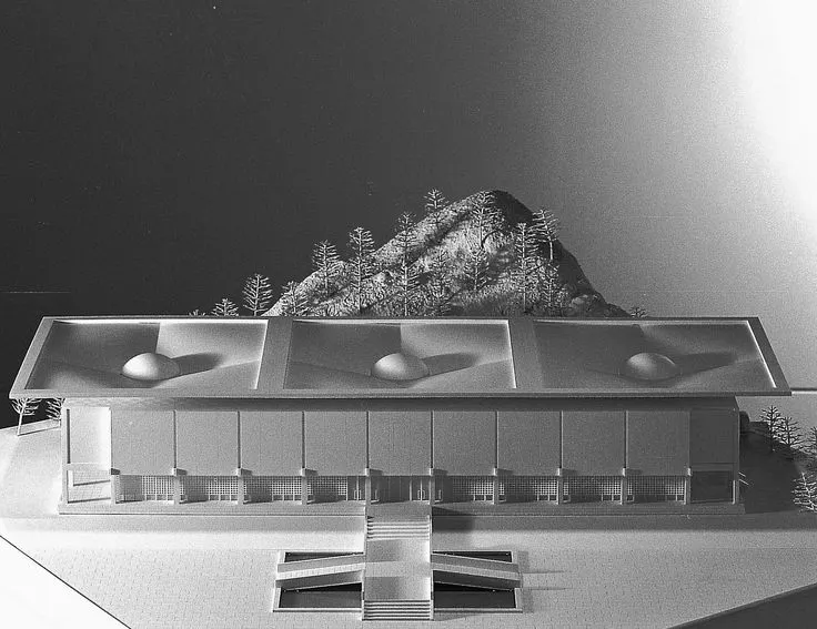 王大閎 1961年故宮博物院競圖計畫案（圖片來源：M+，香港）