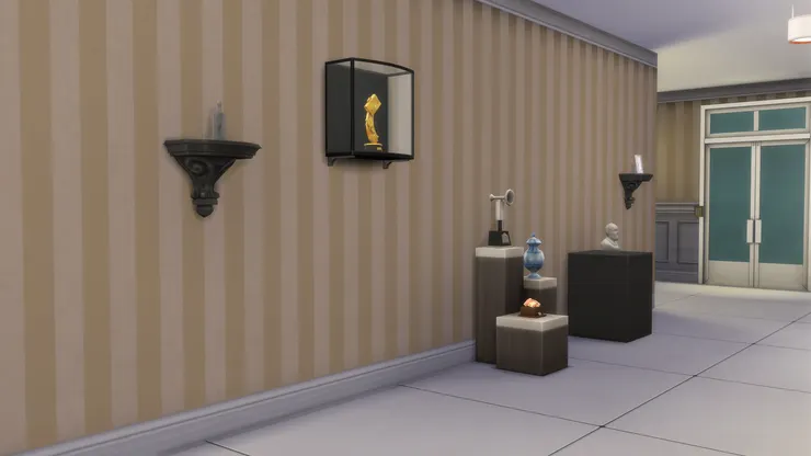 放些閃閃發亮的獎座，令學校的氣質倍感出眾。