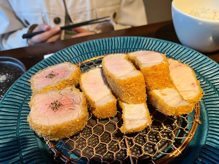 這個豬肉的風味真的很不錯。