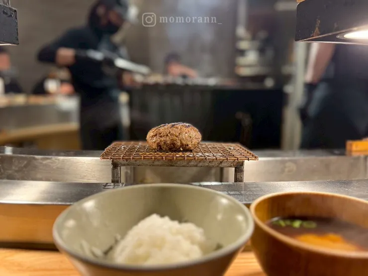 用餐過程（自行拍攝）