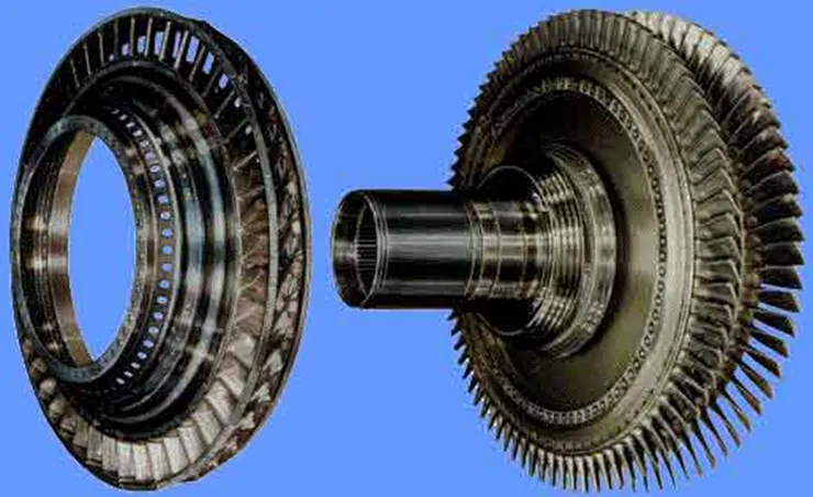 圖2. 高壓渦輪組件
