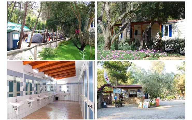 照片取自: 拉皮內塔露營地(Camping La Pineta)，巴里薩爾多(Bari Sardo)