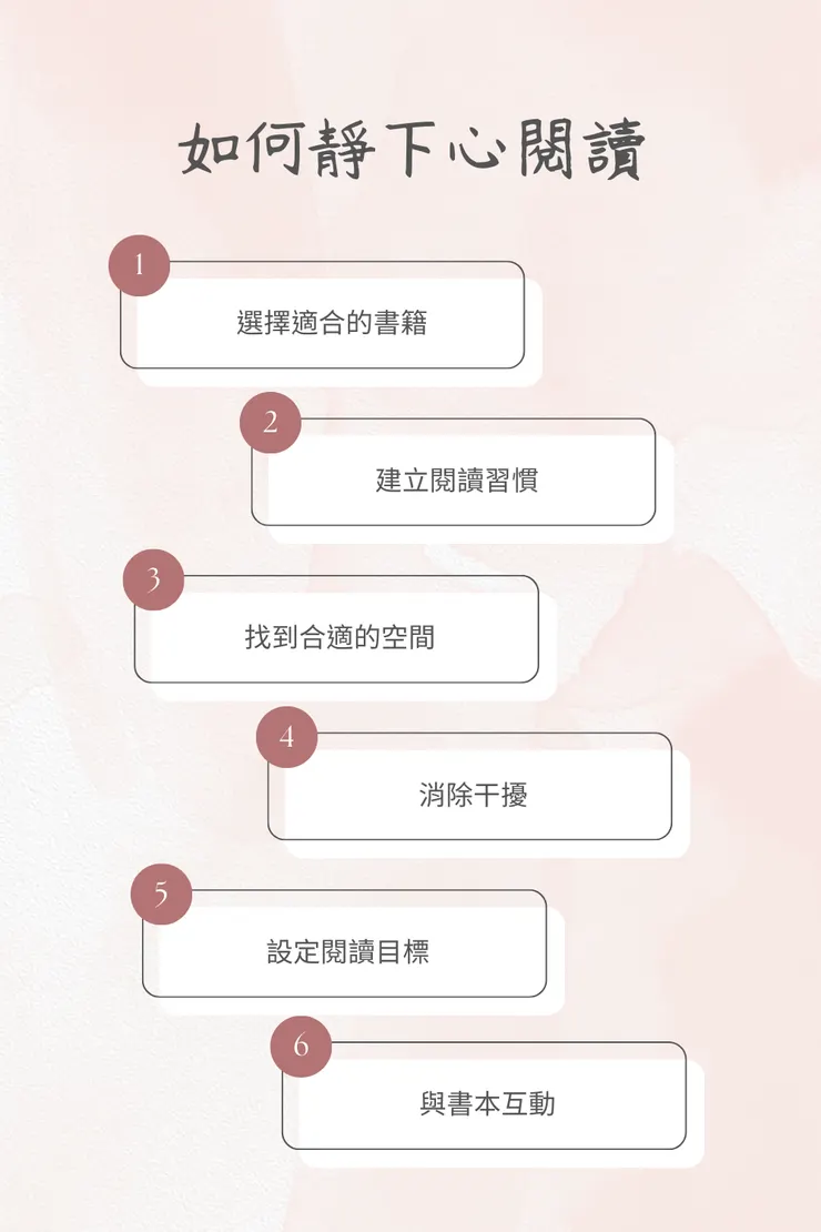 如何靜下心閱讀
