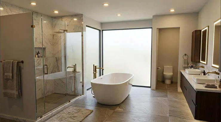 Design variation generated with Render AI Blender for residential architecture