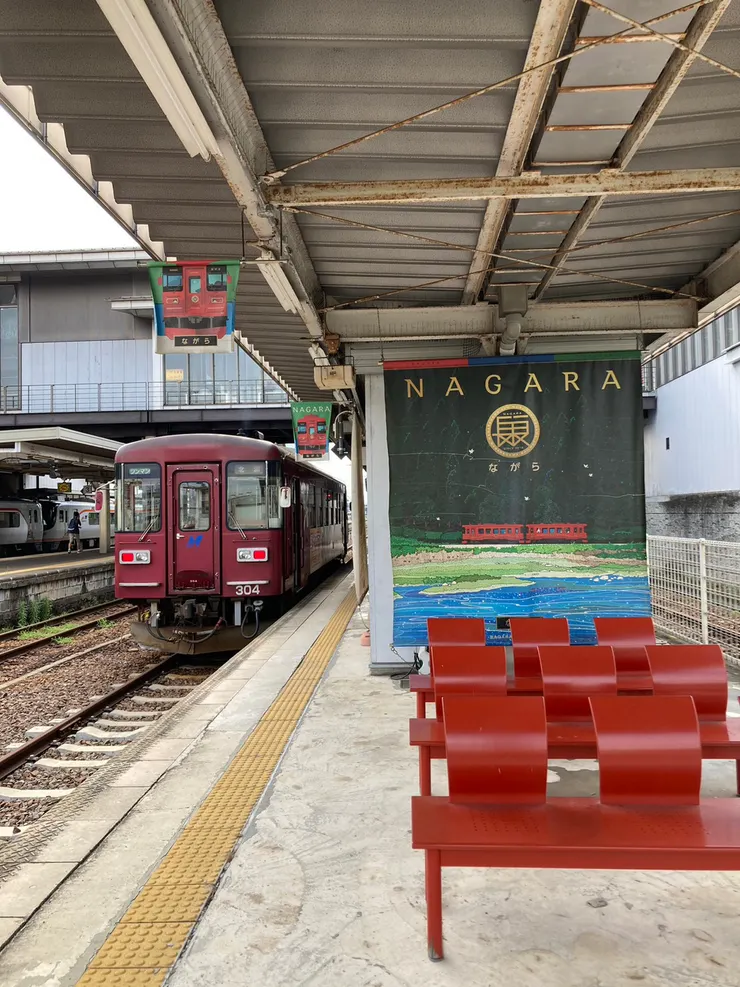 長良川鐵道 美濃太田站