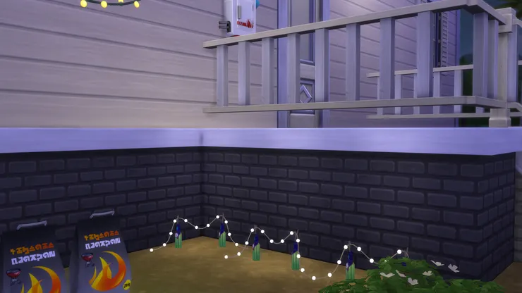 這些燈飾雖然簡單，但很是漂亮。