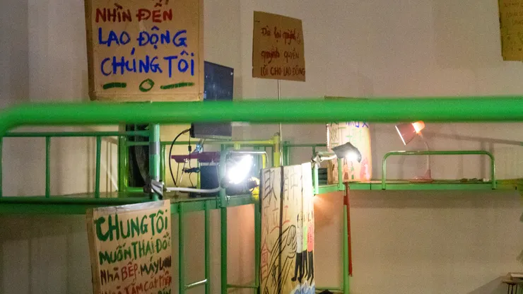 你哥影視社《宿舍》各式罷工標語