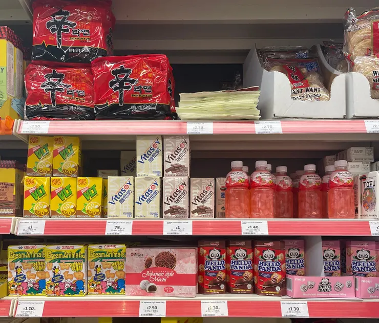 倫敦的物價 一盒維他奶價格等於香港的三盒