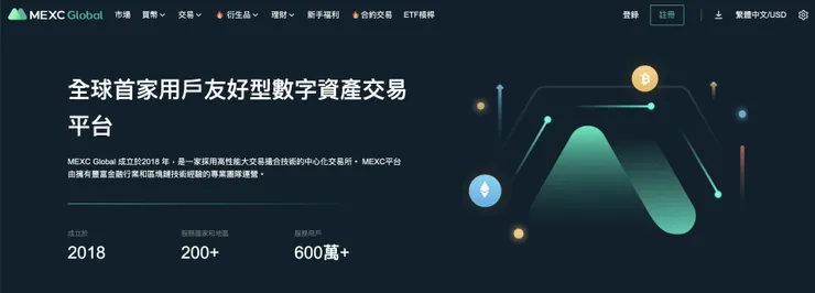 MEXC抹茶交易所基本介紹