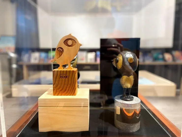 動畫影展可愛的獎座也沒有缺席