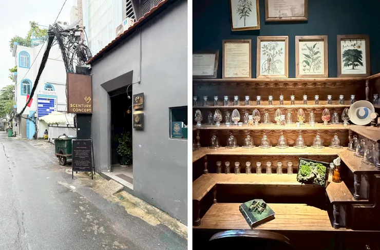 很有質感的香水店,但也真的不便宜