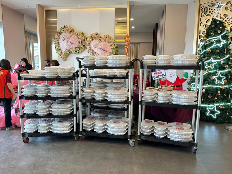 屏東潮州送暖送年菜,聞香閣宴會餐廳共襄盛舉!屏東在地辦桌70