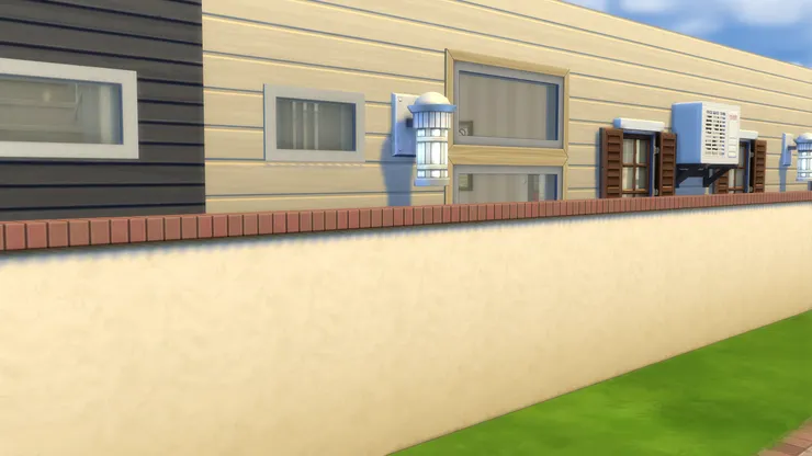 這種壁燈很大很明亮，很適合安裝在建築物不起眼的地方。