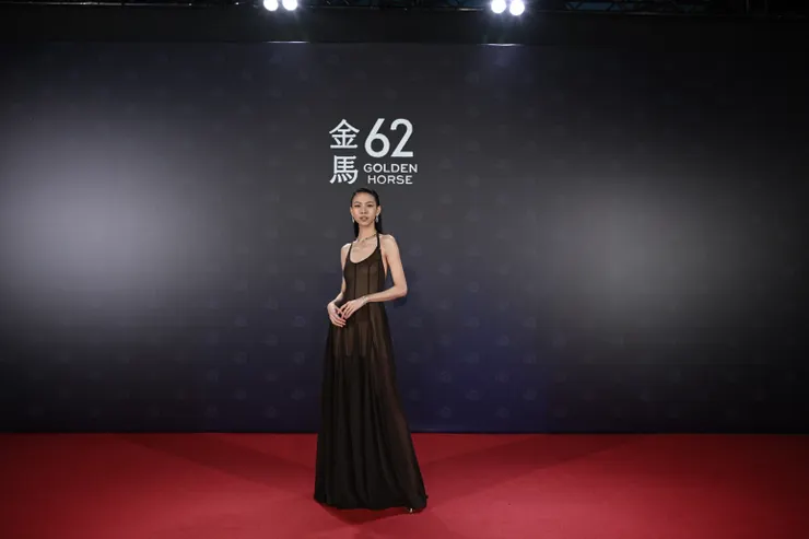 第 62 屆金馬獎頒獎典禮，最佳新演員馬士媛。／影像提供：台北金馬影展執行委員會