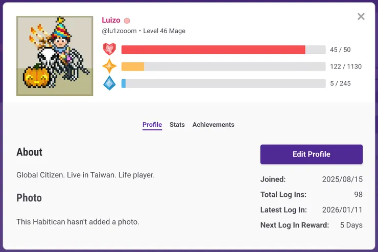 目前已經累積快達100天啦！