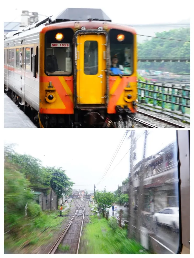 火車進站和離站