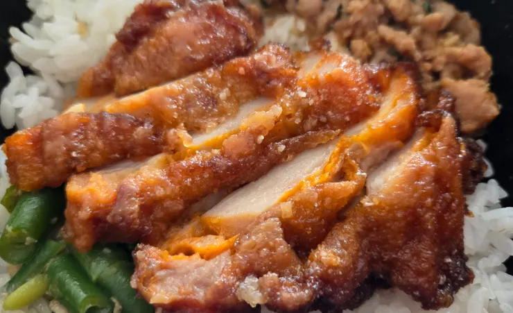 就像餐廳一樣的擺盤