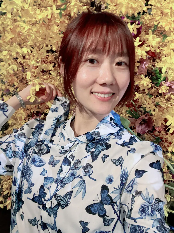 穿法2.當領巾絲帶