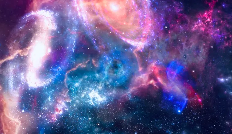 民主社會的理想狀態就像宇宙一樣，能包容萬物，所以璀璨。