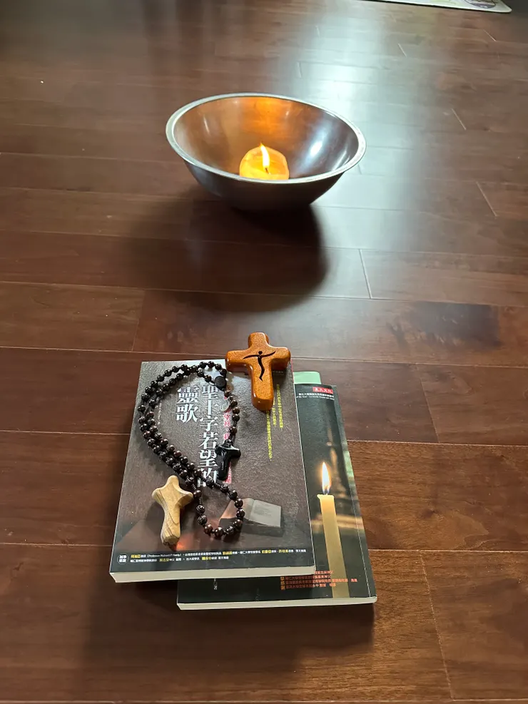 復活蠟的光陪伴我11個日夜