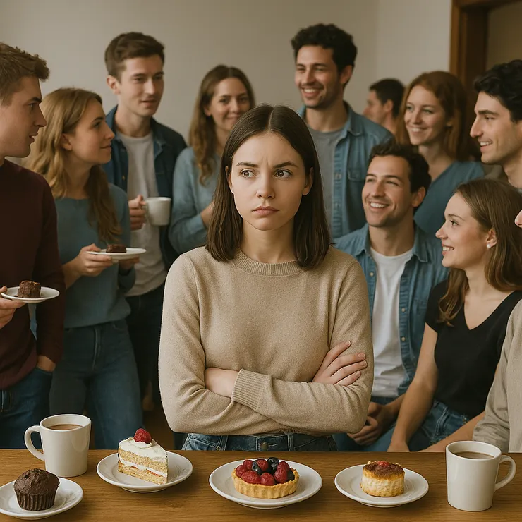 AI示意圖:清理自己的社交圈