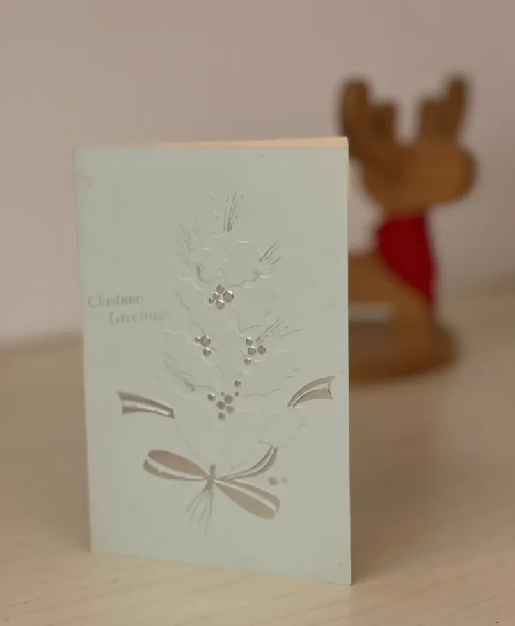 中央大學畢業的阿兵哥寄來卡片及禮物