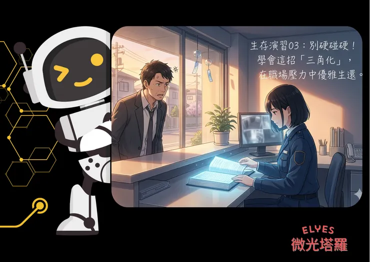 「三角化」｜在職場與壓力關係中優雅生還