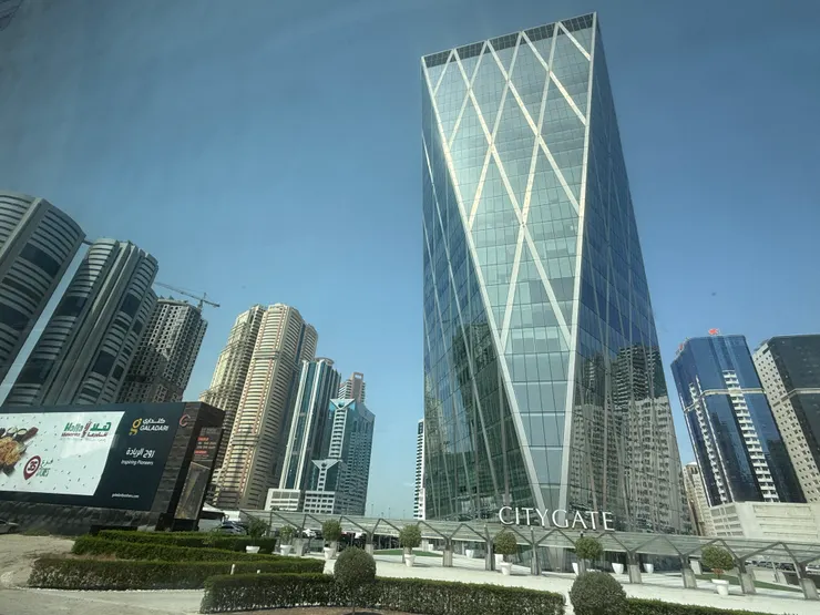 繁華的沙迦市區