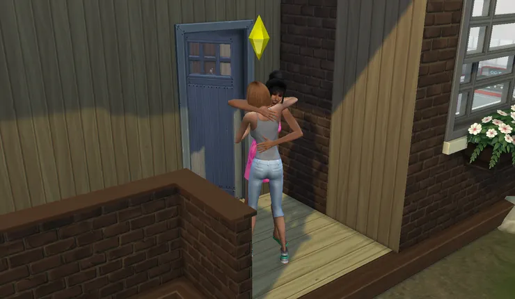 畢業典禮當天歐娜的雙胞胎妹妹有來~