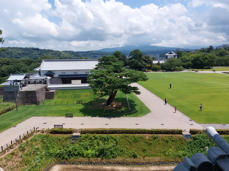 從金澤城向外拍