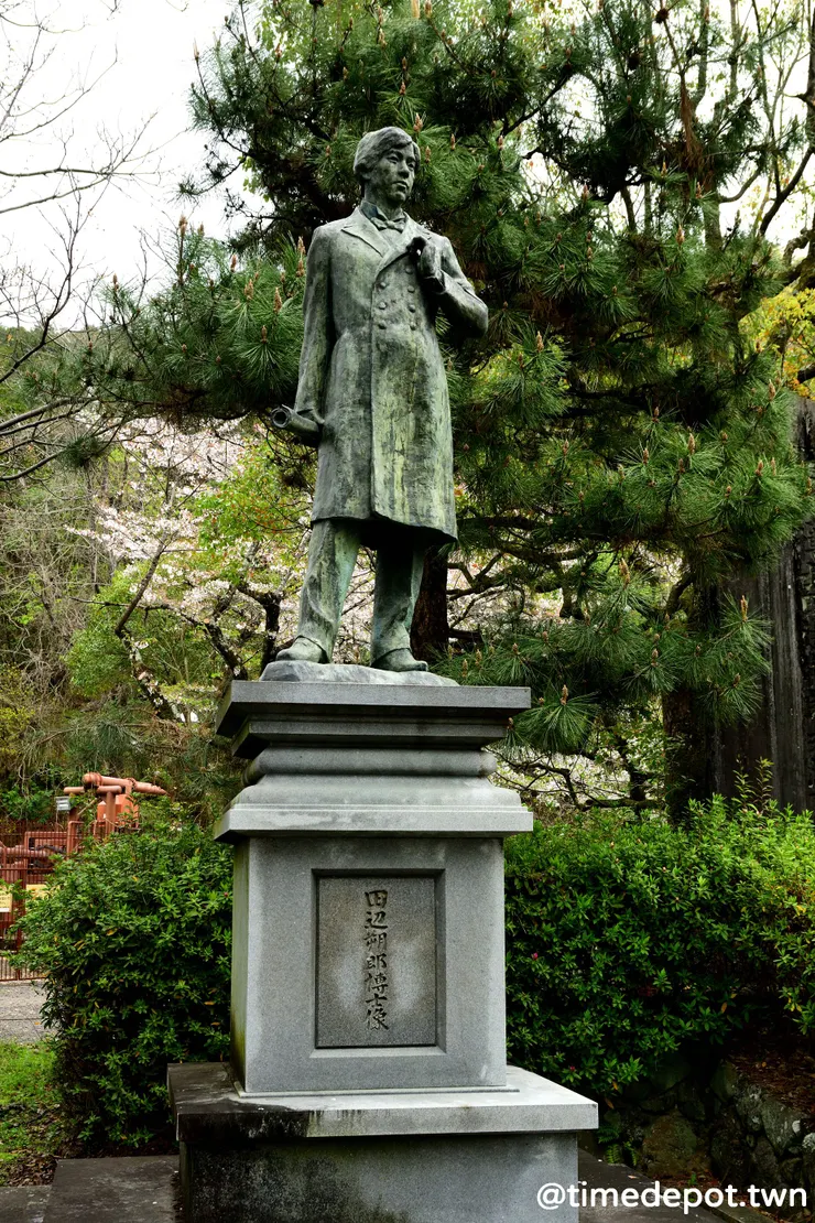 田邊朔郎銅像