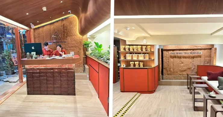 One More Thai櫃台及內部裝潢