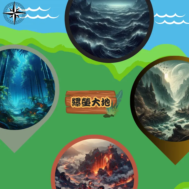 〖 縲塋大地 〗地圖