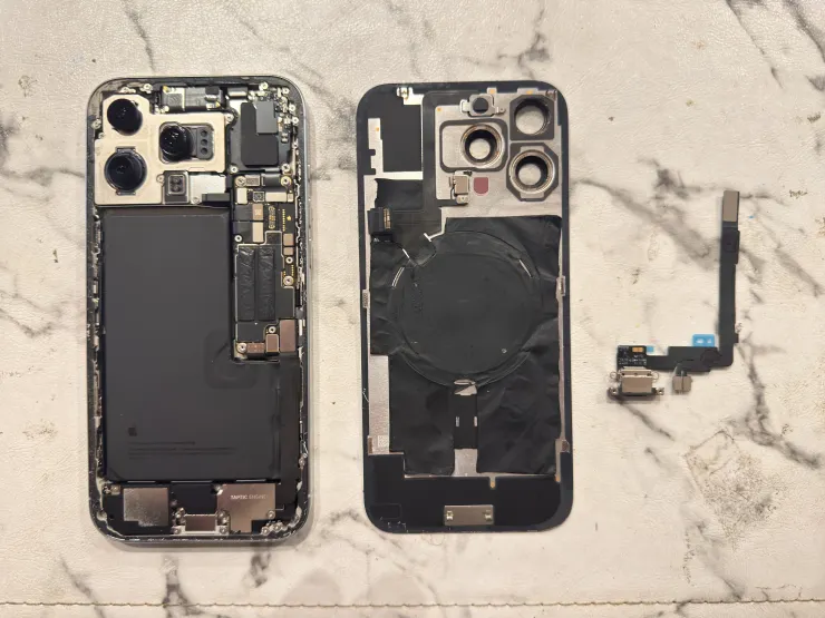 台中iPhone主機板維修,修復無法充電與手機自動關機問題