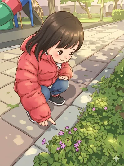 在公園，遇見神筆下的春天 🌸