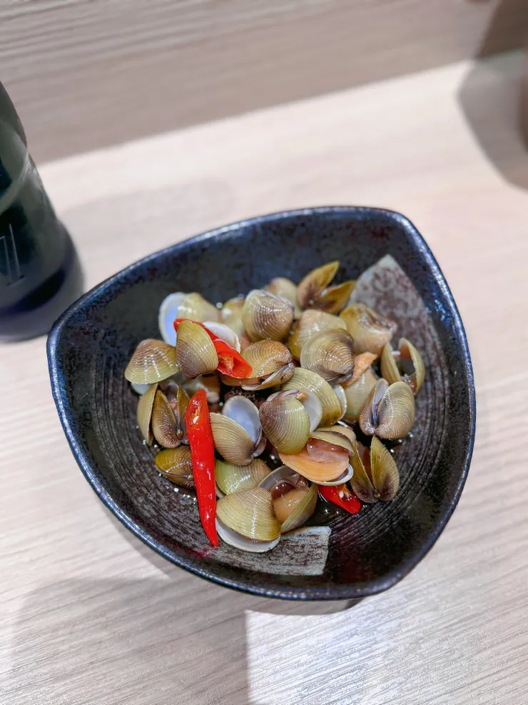 蜆仔入味微辣很涮嘴