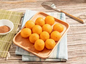 好吃的地瓜球（圖片截圖於網路）