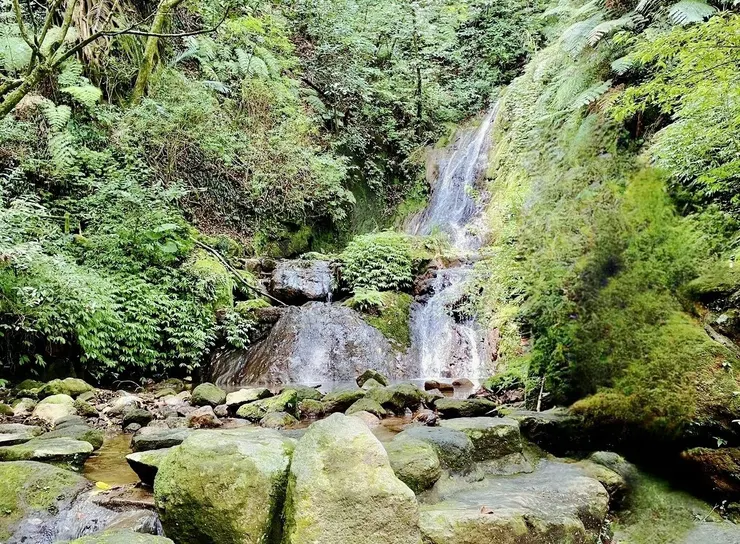 綠色樂活主題第一名-小隱潭瀑布（投稿民眾提供）