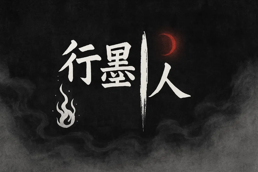 行墨人