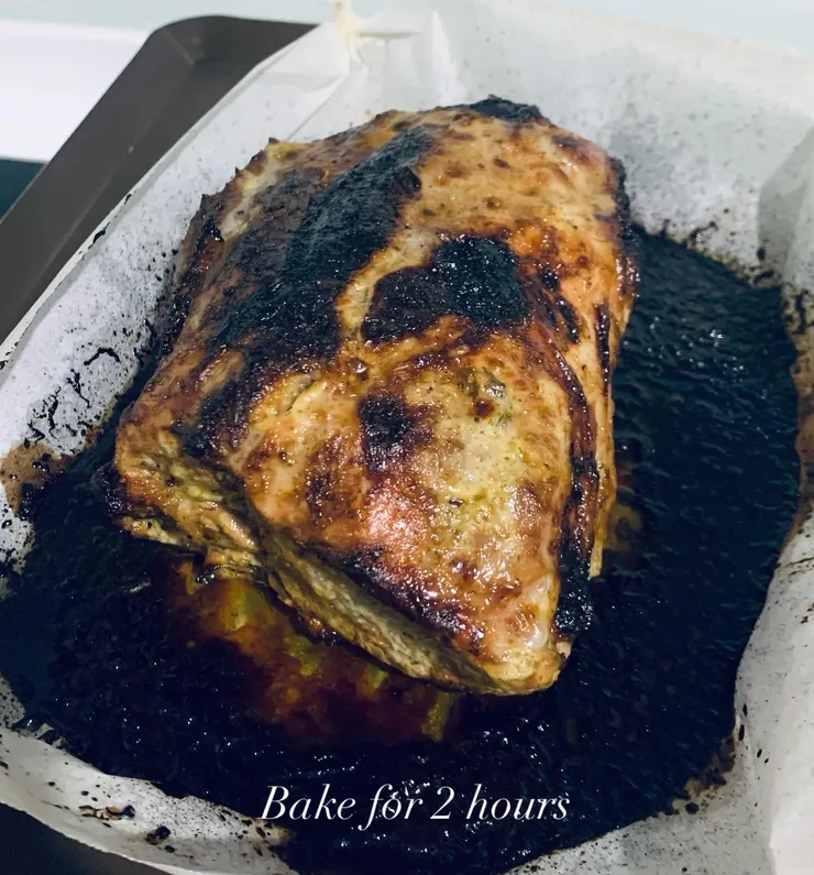 底部雖然烤得焦黑,不過肉汁沒苦味的