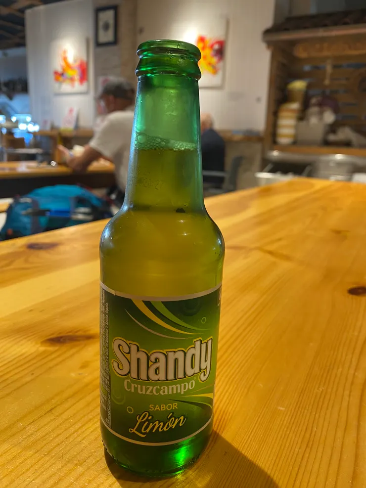 檸檬啤酒真的好好喝,每餐都想喝