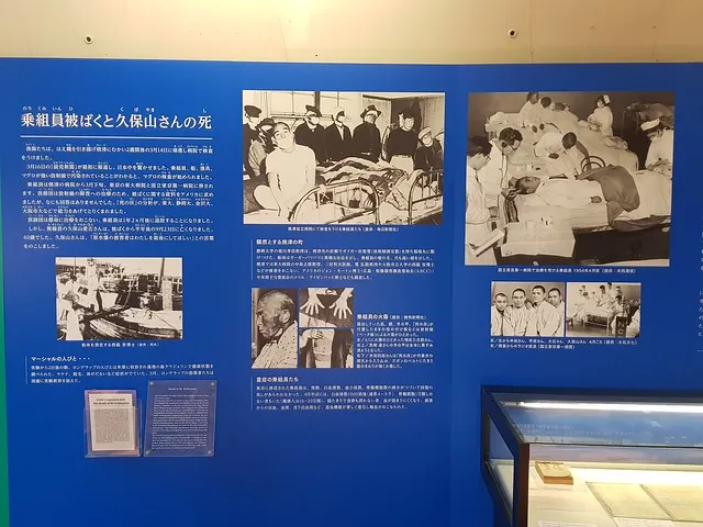 第五福龍丸展示館展板