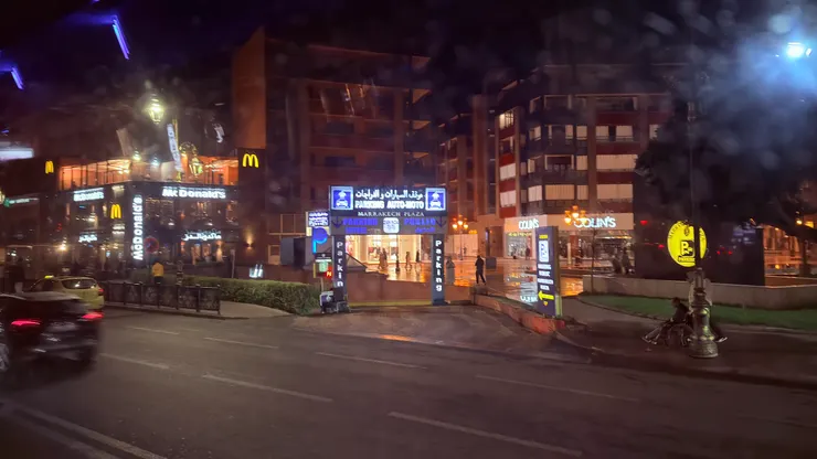 晚上9點半到馬拉喀什餐廳