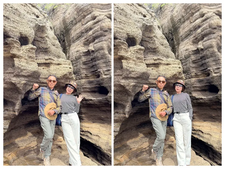 請韓國年輕人拍照，至少會拍十張以上，不斷逗你變換姿勢表情。