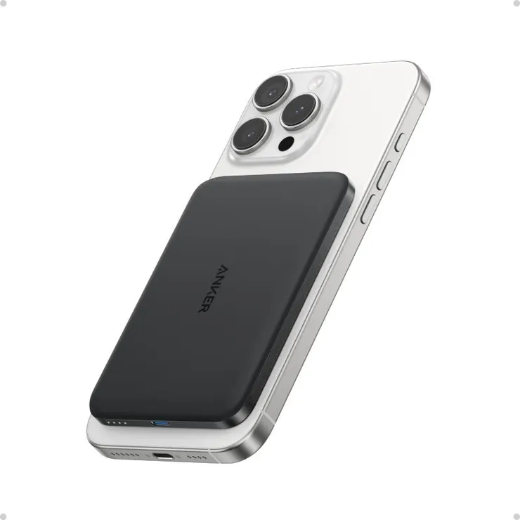 ▲ANKER推出全新「A1665 超薄磁吸行動電源 5,000mAh 20W」,售價1,490元。