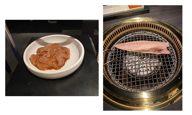 去骨雞腿肉+鯖魚