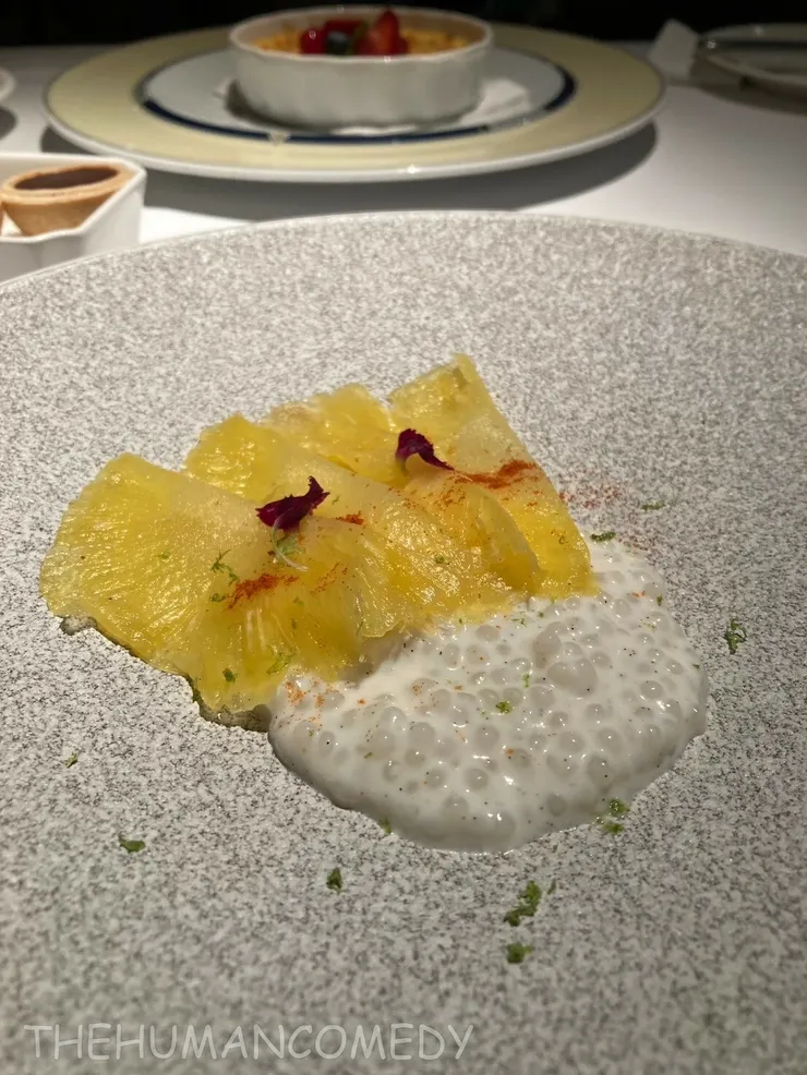 [ 美食景點 ] 歐華酒店 | 地中海牛排館 - 鳳梨西米露