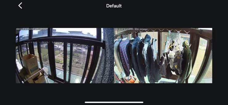 將畫面設在不妨礙自身隱私，又具有監控需求的地方