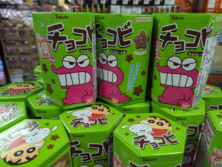 小新最愛的鱷魚山先生餅乾