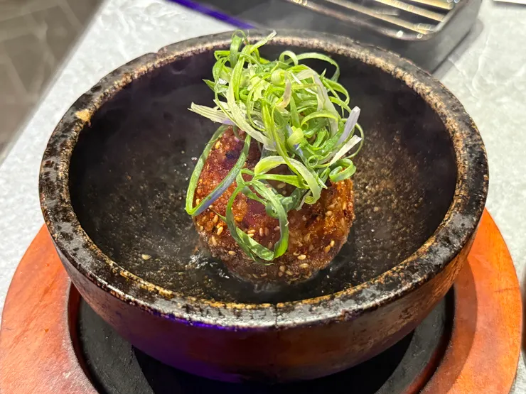 火山爆發烤飯糰   220元